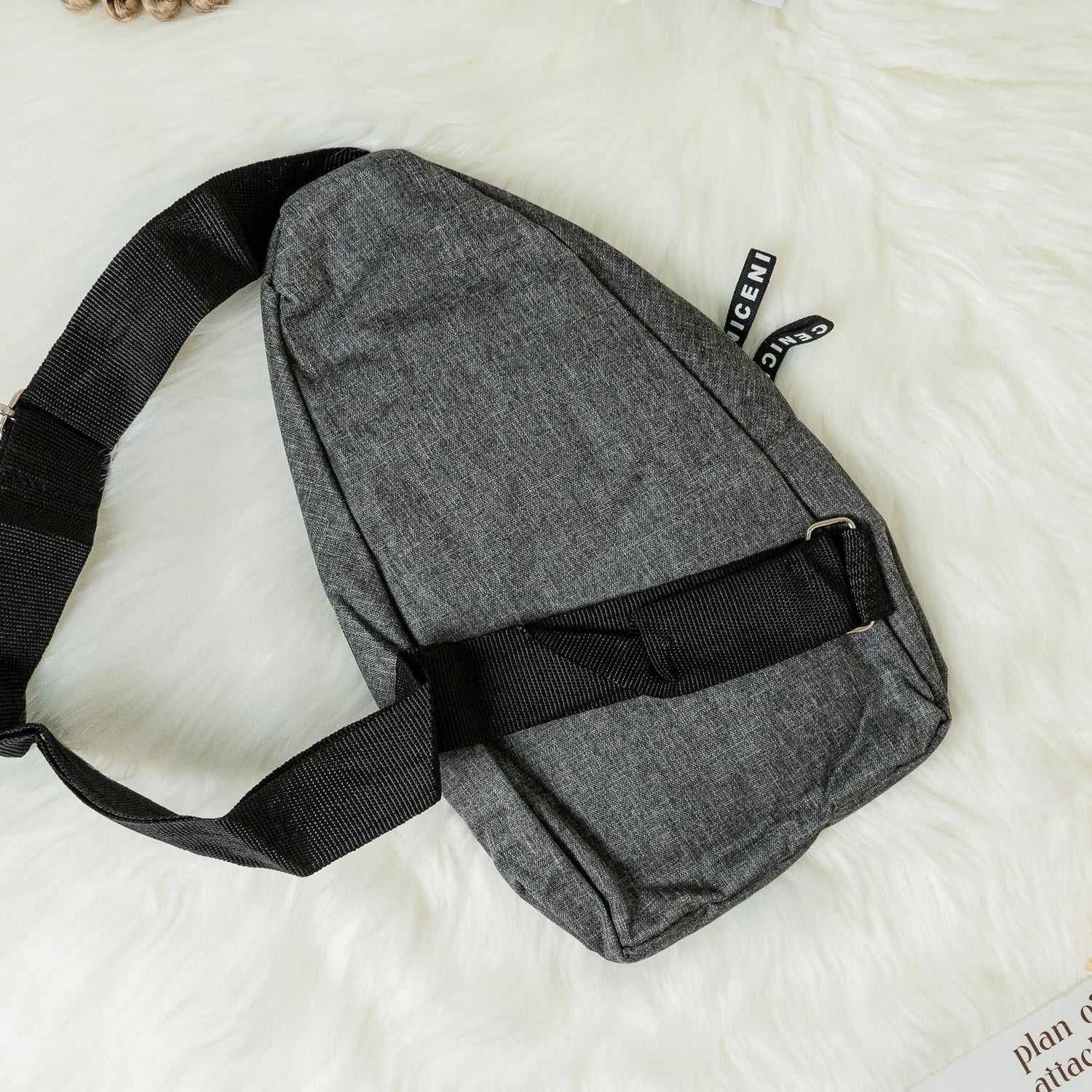 Waterproof Waist Bag, Shoulder Bags USB Charging Earphone Hook Sling Travel Bag (1 Pc) Waterproof Waist Bag, Shoulder Bags USB Charging Earphone Hook Sling Travel Bag (1 Pc)